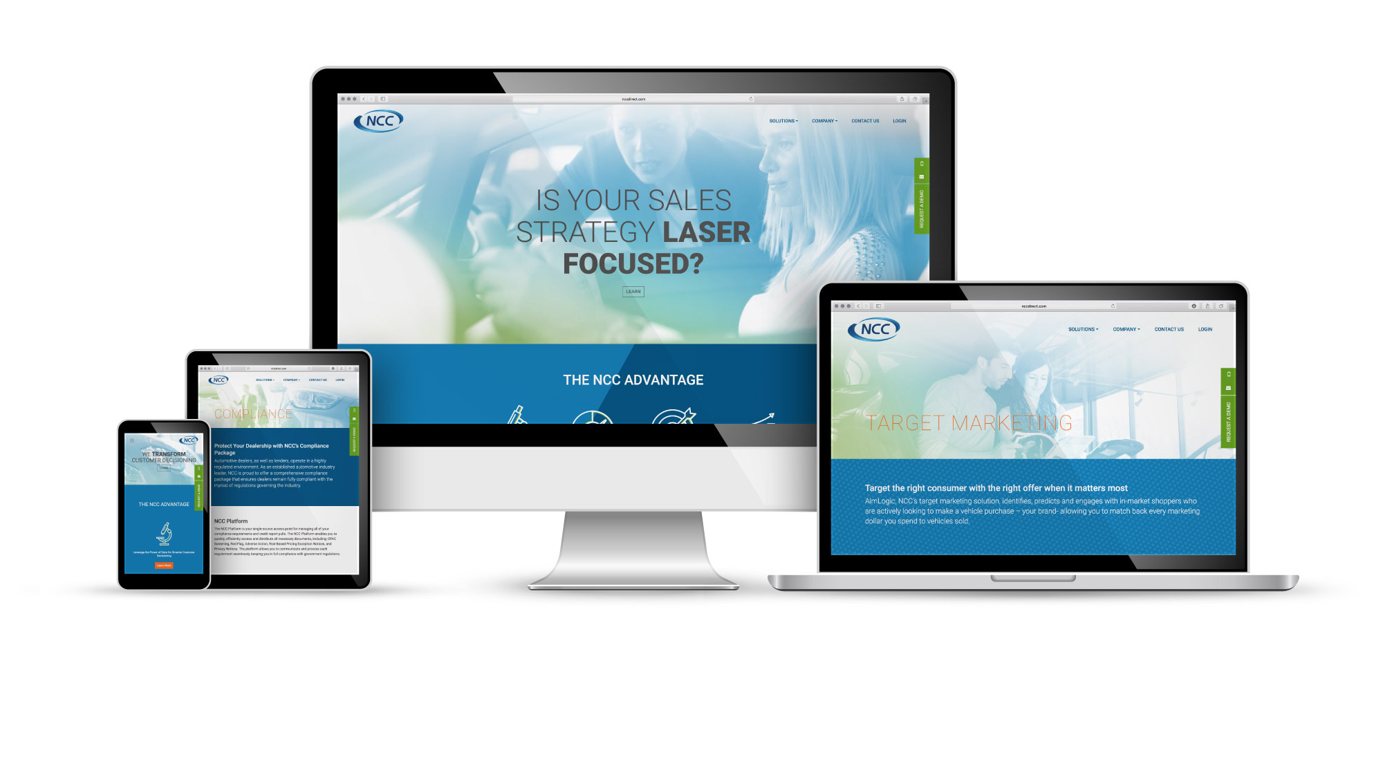 website display on mobile devices