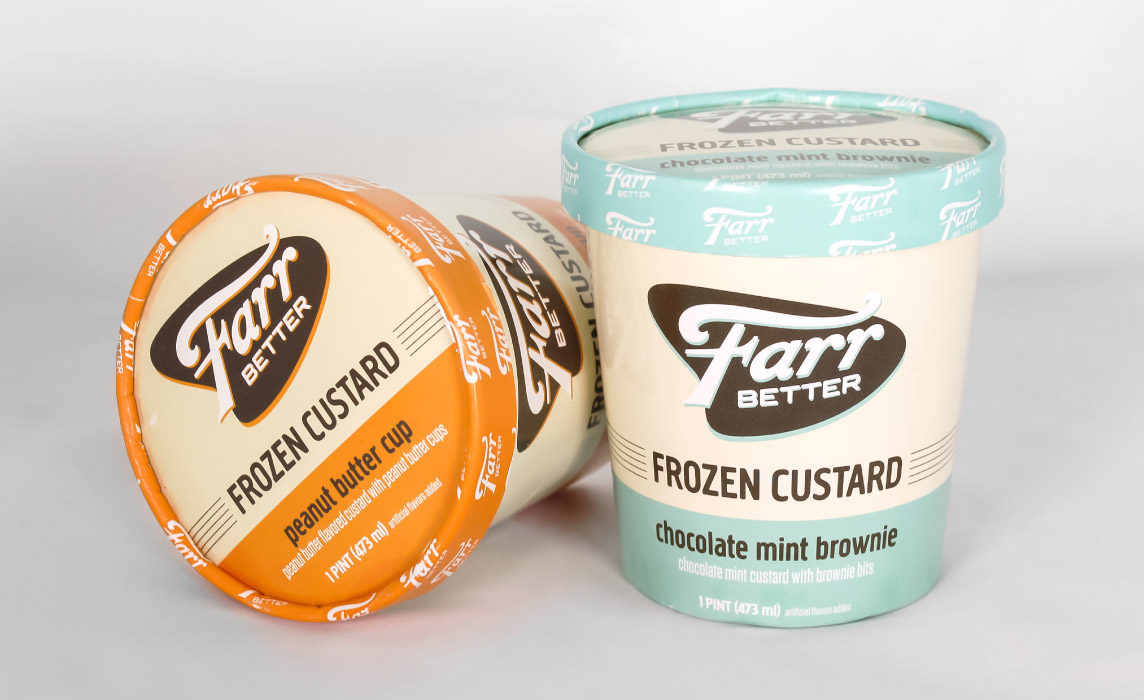 Frozen Custard Cartons