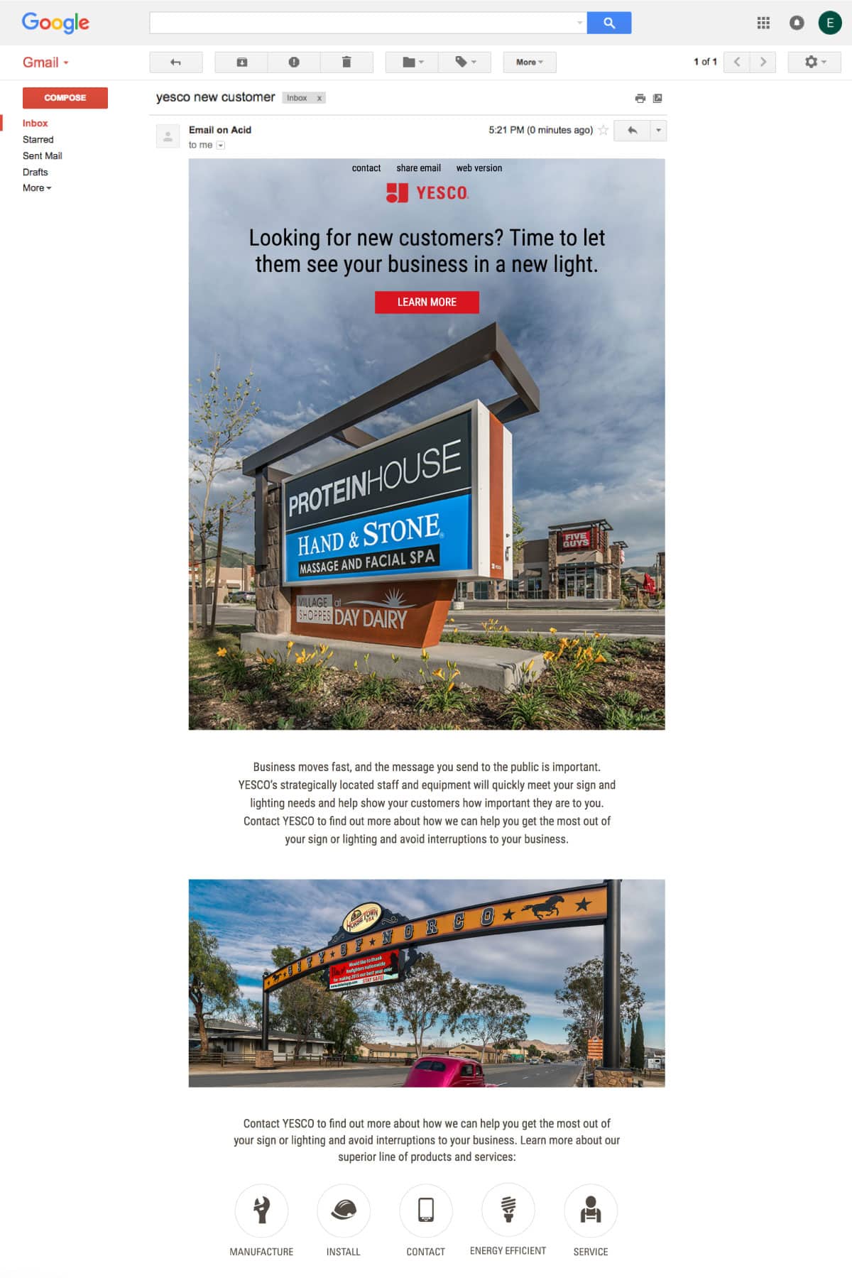 Email Blast Campaign