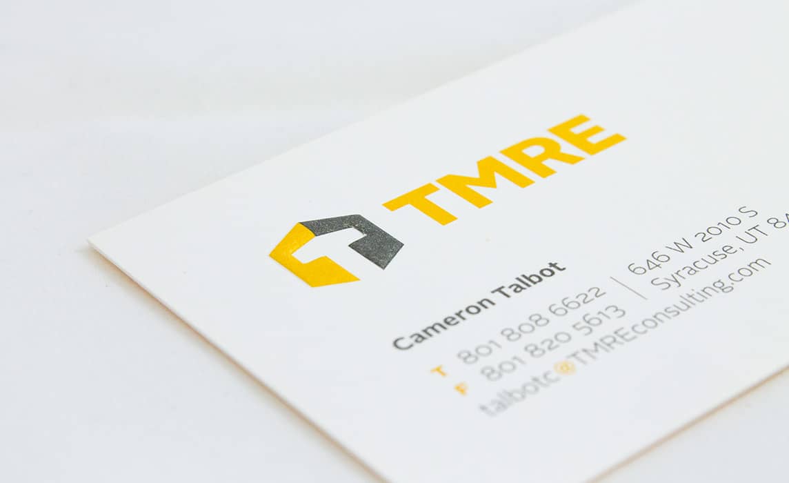 Business Card Front Detail